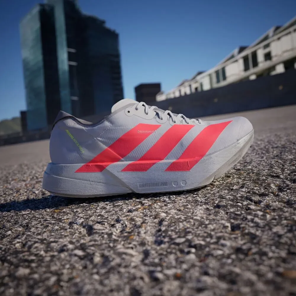 7.5M/8.5W -‎ [NEW] Men's Adidas Adizero Adios Pro 4 Shoes Silver Metallic JR6372